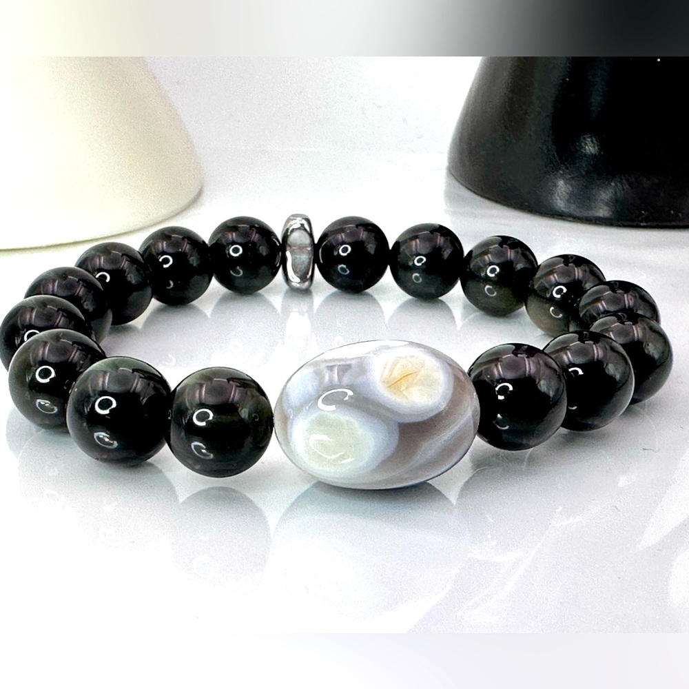 FINDING LOVE NATURAL BRACELET Sz 7”